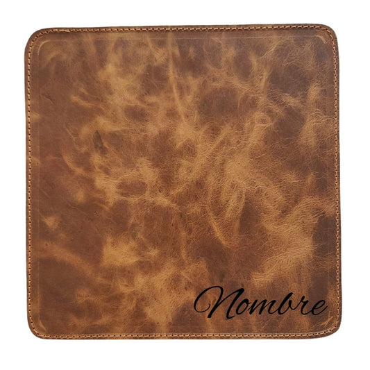 Mousepad de Cuero Personalizado