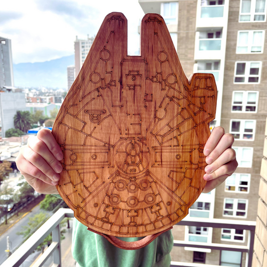 Tabla Asado y Picoteo Nave Halcón