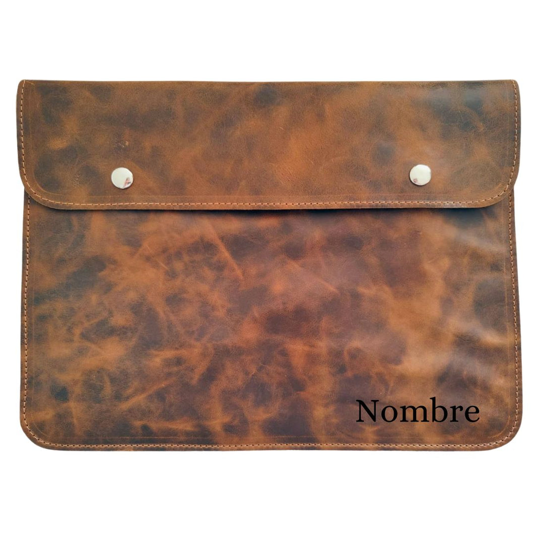 Funda de Cuero para Notebook 13