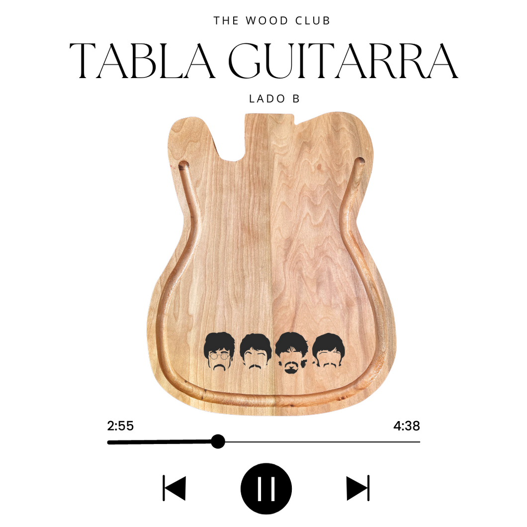 Tabla Guitarra Asado