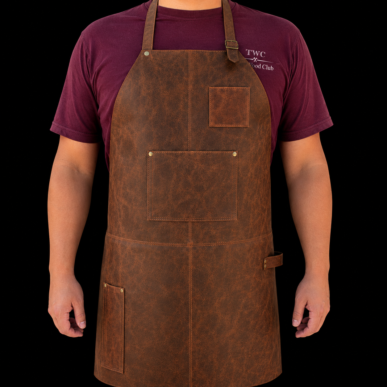 PECHERA CUERO CAMISETA