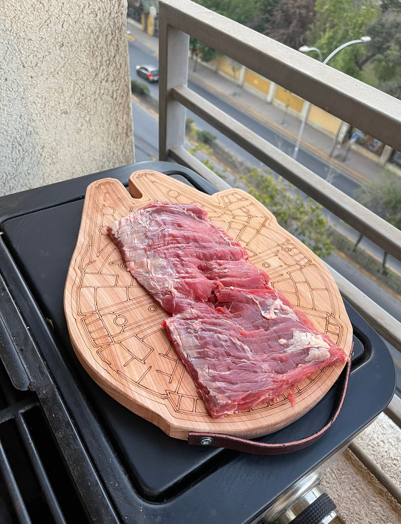 Tabla Asado y Picoteo Nave Halcón