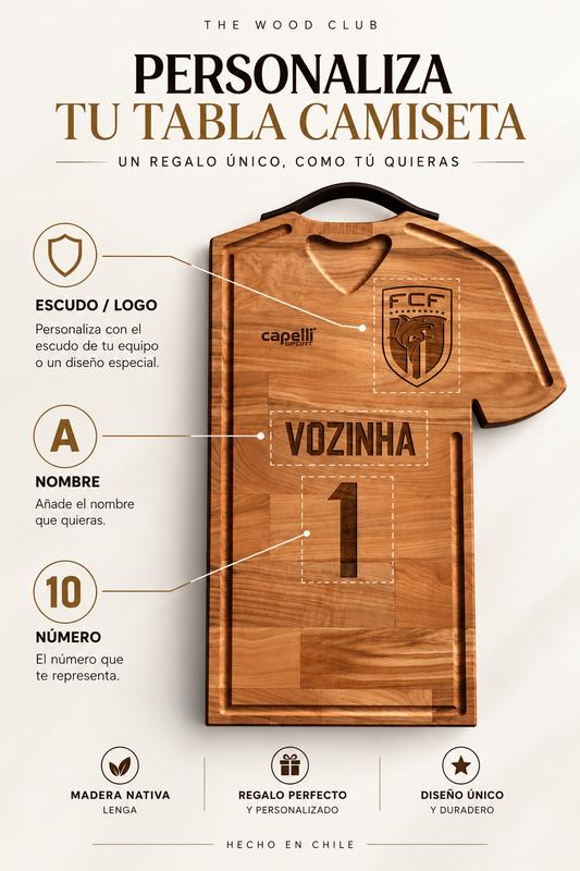 Tabla Futbol Personalizada