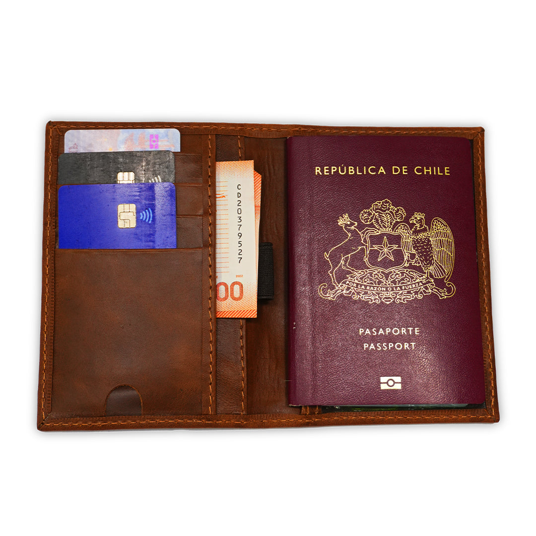 Porta Pasaporte "Frutillar" Personalizado