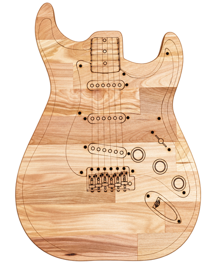 Tabla Guitarra Stratocaster