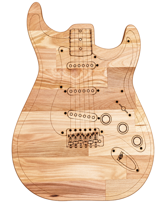 Tabla Guitarra Stratocaster - Doble Función