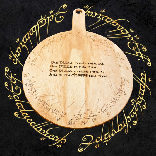 Tabla Pizza - Señor de los Anillos